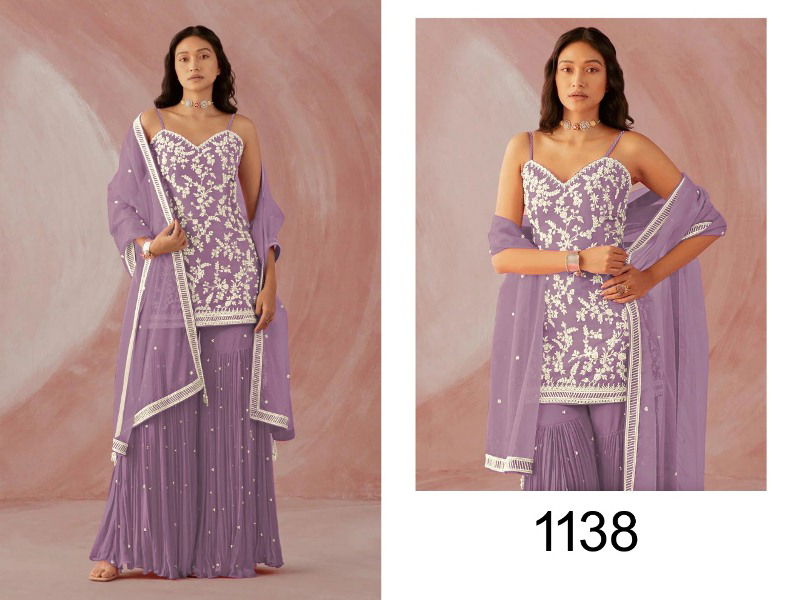 Nazneen Trisha 1134 Series Fancy Designer Wedding Wear Heavy Salwar Suit Collection
